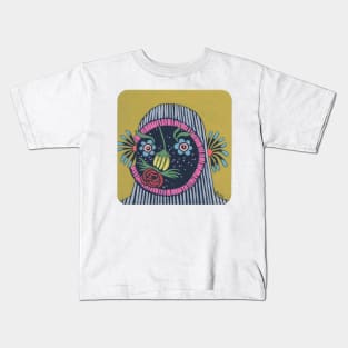 Flower Face Kids T-Shirt